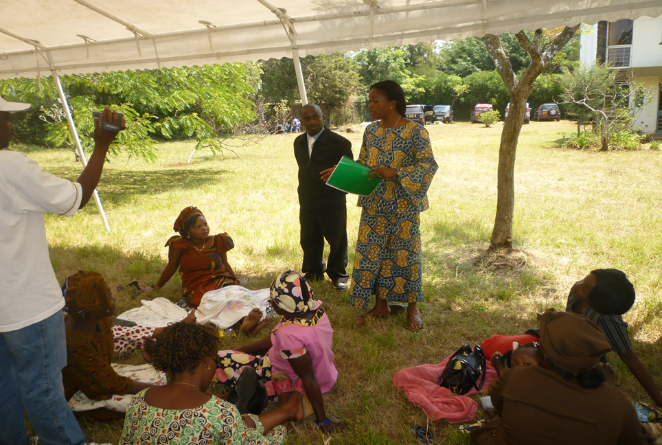 Femmes participant à une formation pratique